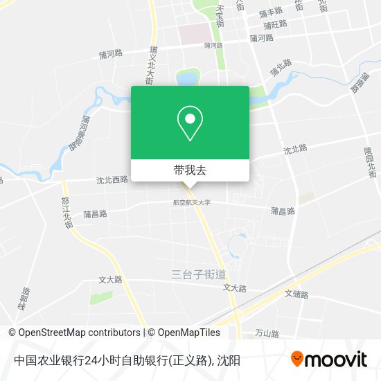 中国农业银行24小时自助银行(正义路)地图