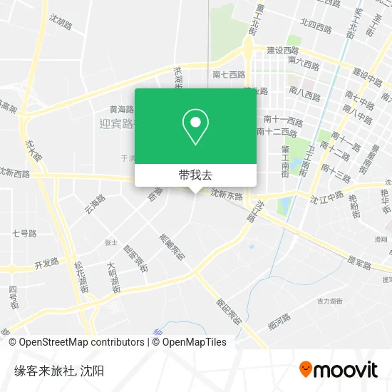 缘客来旅社地图
