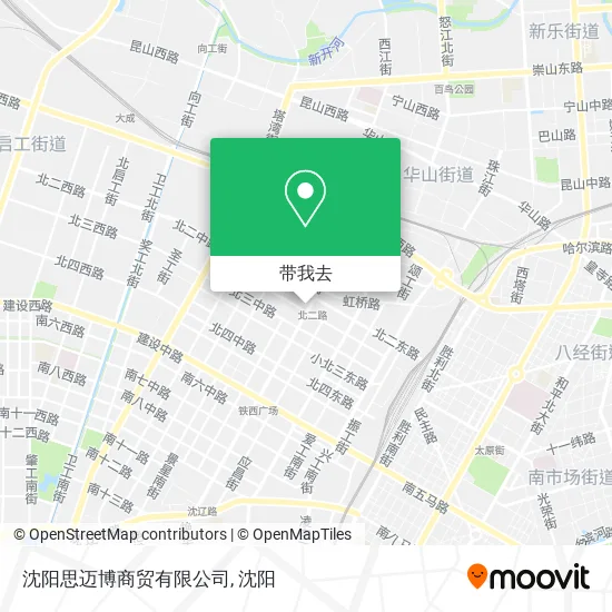 沈阳思迈博商贸有限公司地图