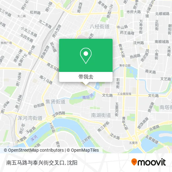 南五马路与泰兴街交叉口地图