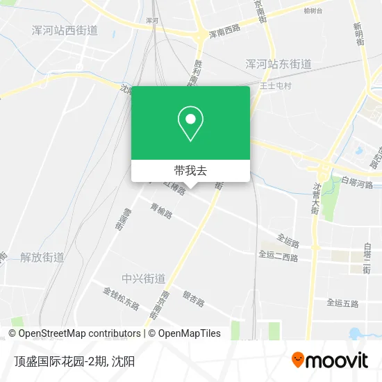 顶盛国际花园-2期地图