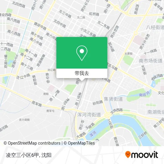 凌空三小区6甲地图