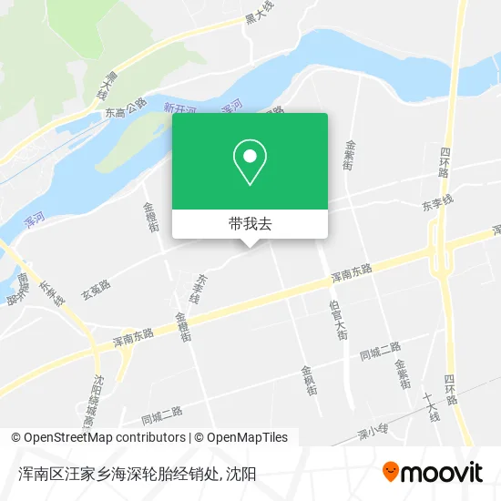 浑南区汪家乡海深轮胎经销处地图