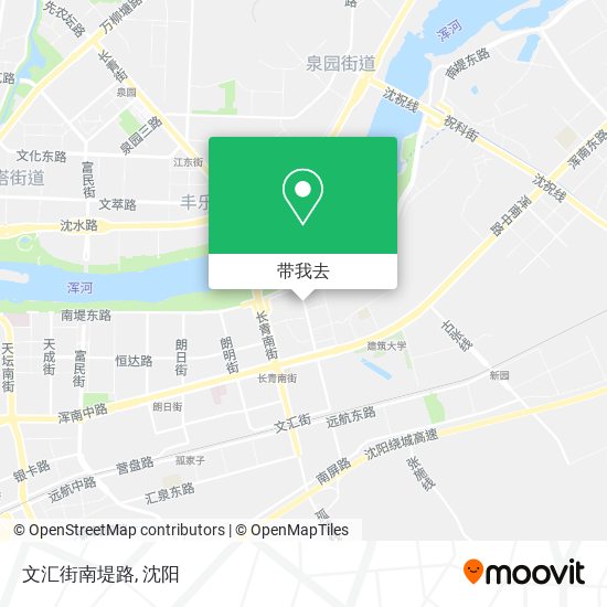 文汇街南堤路地图