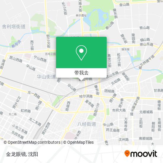 金龙眼镜地图