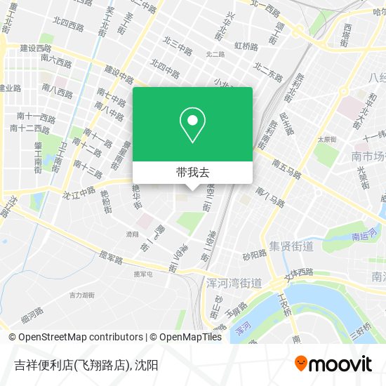 吉祥便利店(飞翔路店)地图