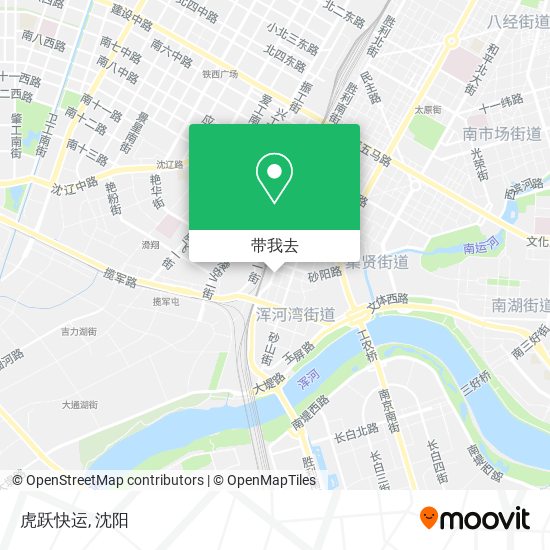 虎跃快运地图
