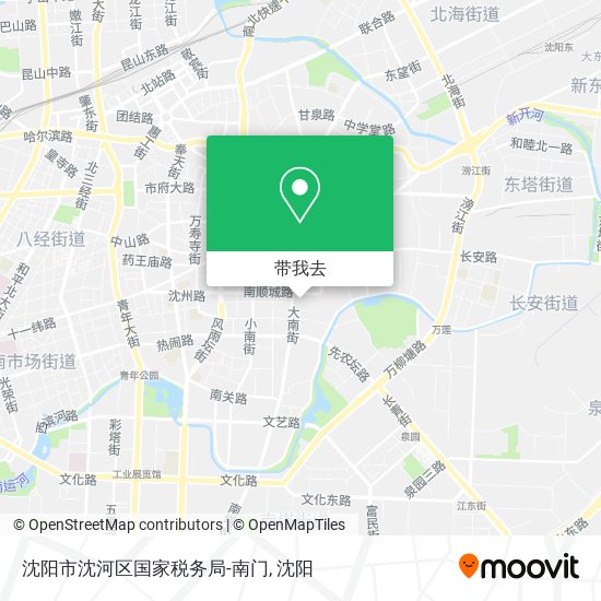 沈阳市沈河区国家税务局-南门地图