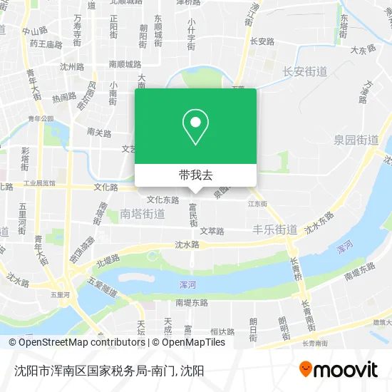 沈阳市浑南区国家税务局-南门地图