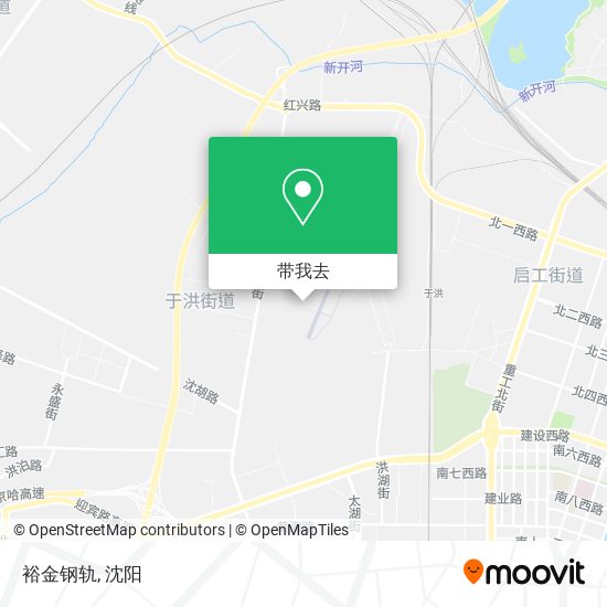 裕金钢轨地图