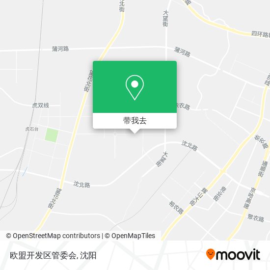 欧盟开发区管委会地图