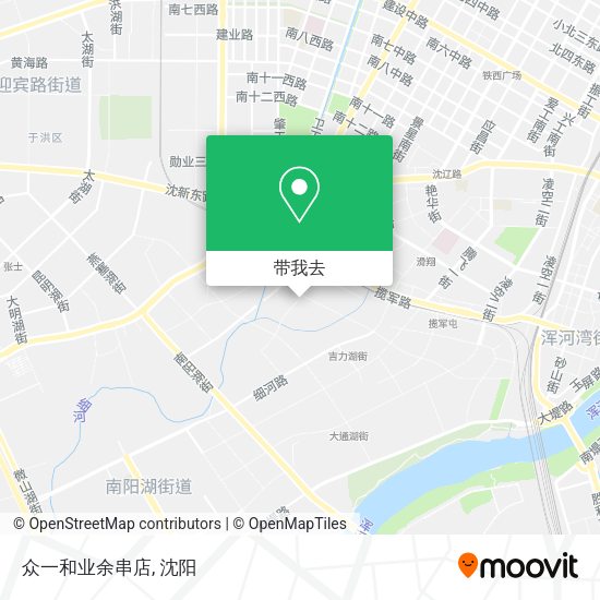 众一和业余串店地图