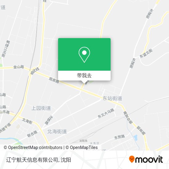 辽宁航天信息有限公司地图