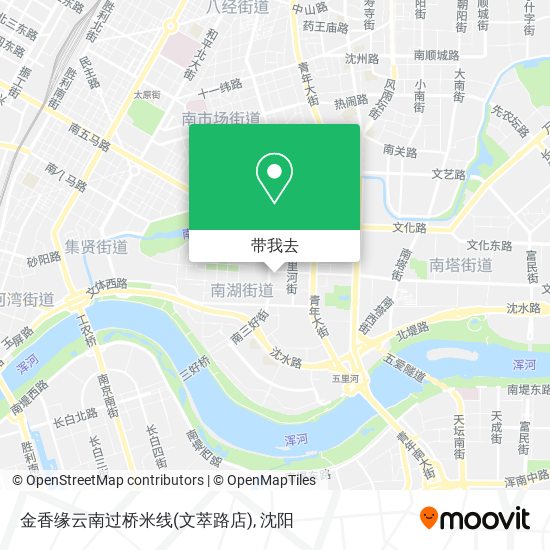 金香缘云南过桥米线(文萃路店)地图