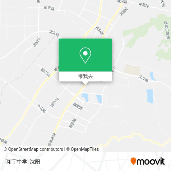 翔宇中学地图