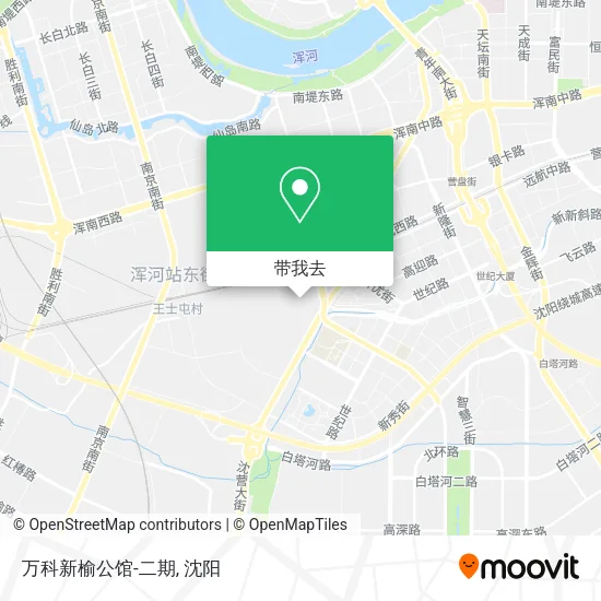 万科新榆公馆-二期地图