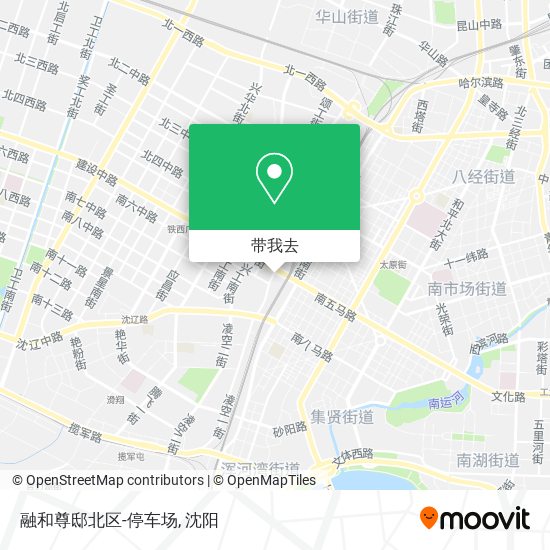 融和尊邸北区-停车场地图