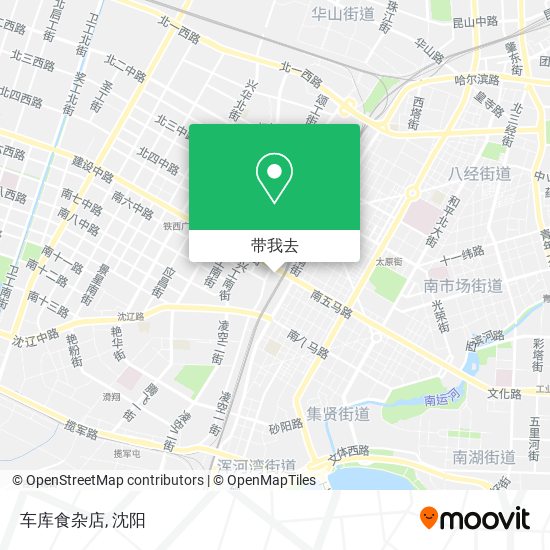 车库食杂店地图