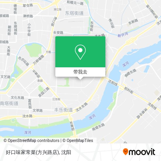 好口味家常菜(方兴路店)地图