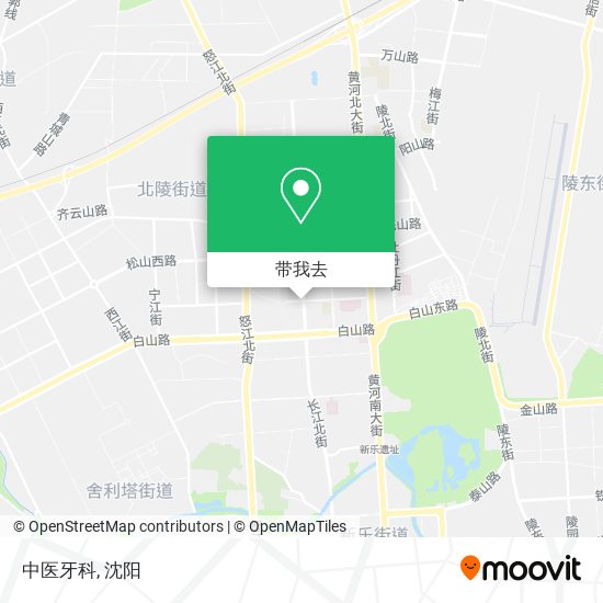 中医牙科地图