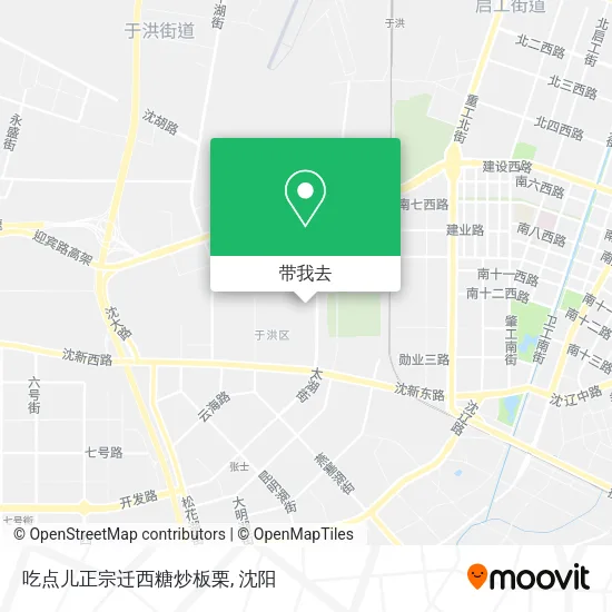 吃点儿正宗迁西糖炒板栗地图