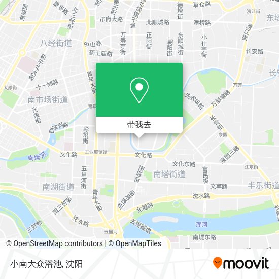 小南大众浴池地图