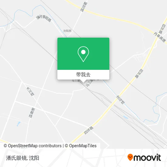 潘氏眼镜地图