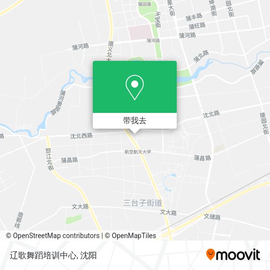 辽歌舞蹈培训中心地图