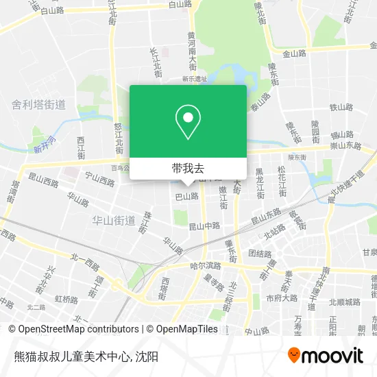 熊猫叔叔儿童美术中心地图