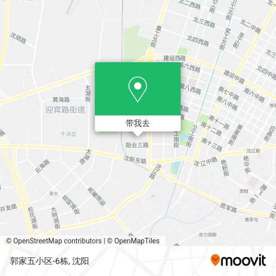 郭家五小区-6栋地图