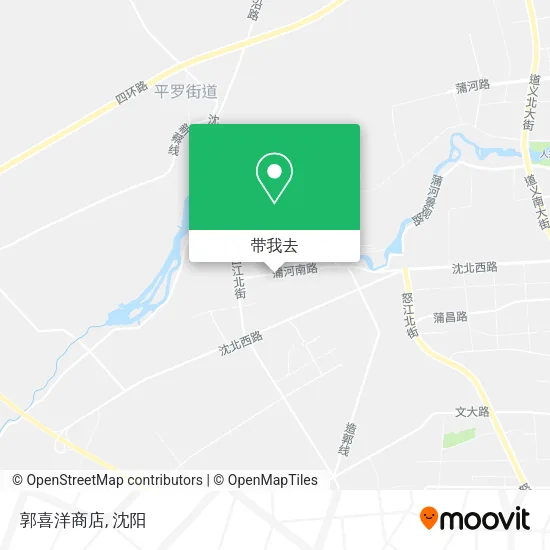 郭喜洋商店地图