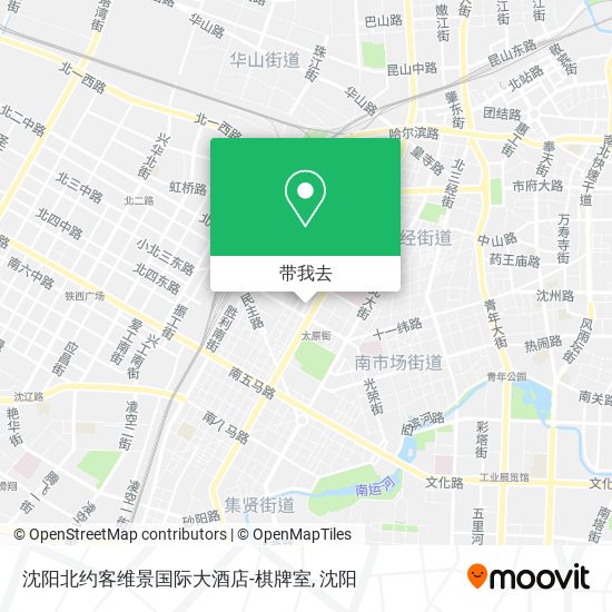 沈阳北约客维景国际大酒店-棋牌室地图