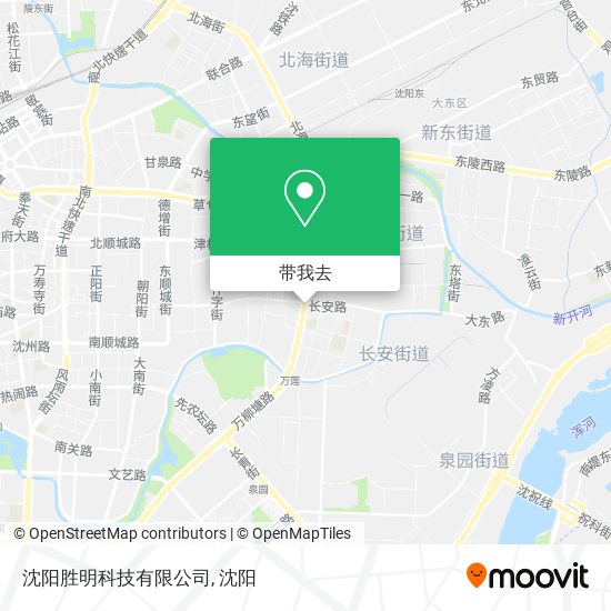 沈阳胜明科技有限公司地图