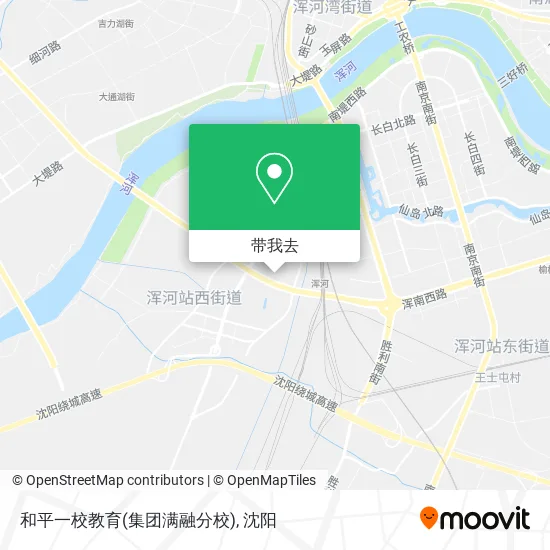 和平一校教育(集团满融分校)地图