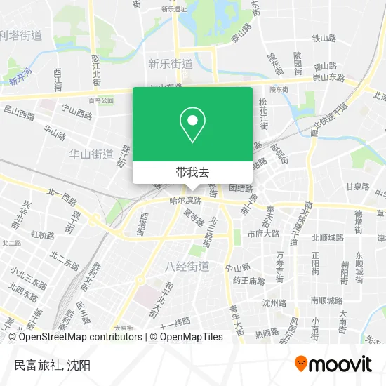民富旅社地图