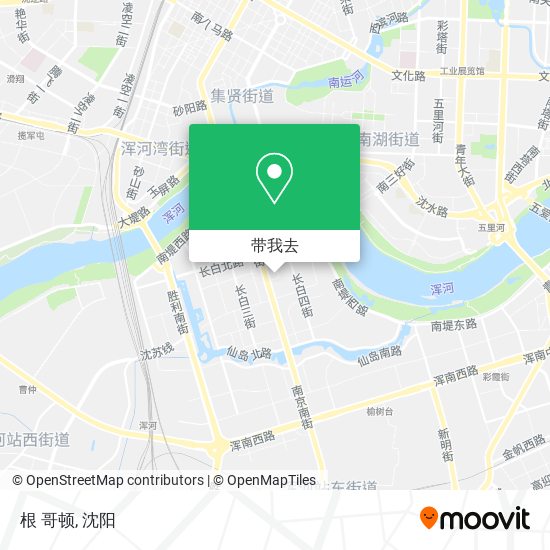 根  哥顿地图