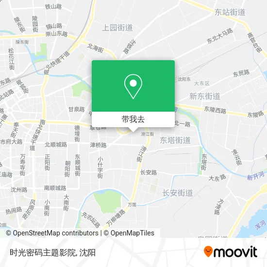 时光密码主题影院地图