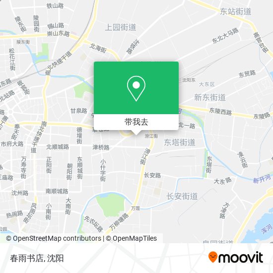 春雨书店地图