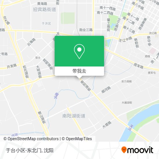 于台小区-东北门地图