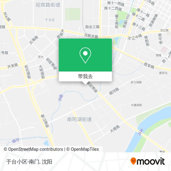 于台小区-南门地图