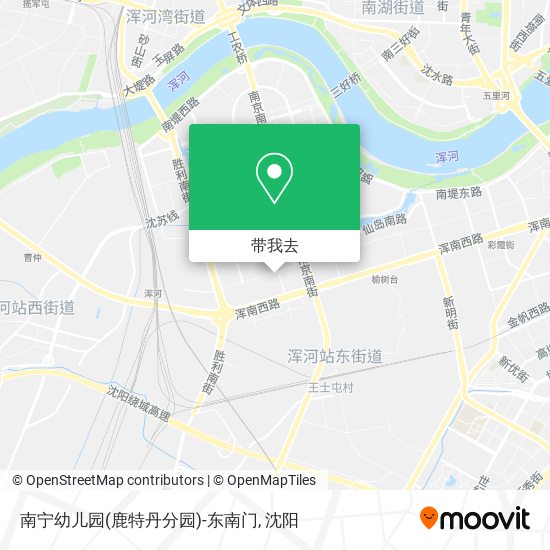南宁幼儿园(鹿特丹分园)-东南门地图