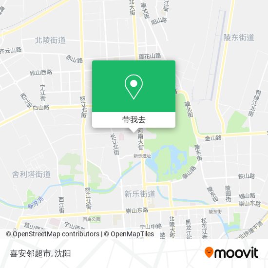 喜安邻超市地图