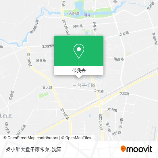 梁小胖大盘子家常菜地图