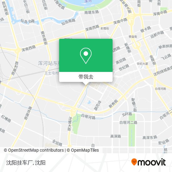 沈阳挂车厂地图