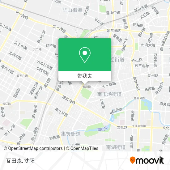 瓦田森地图