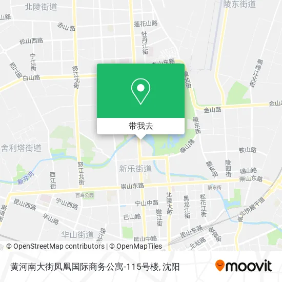 黄河南大街凤凰国际商务公寓-115号楼地图