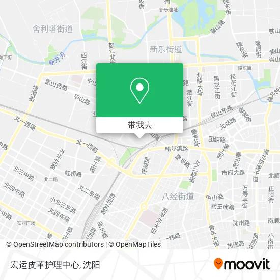 宏运皮革护理中心地图