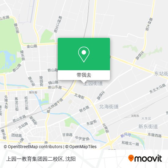 上园一教育集团园二校区地图