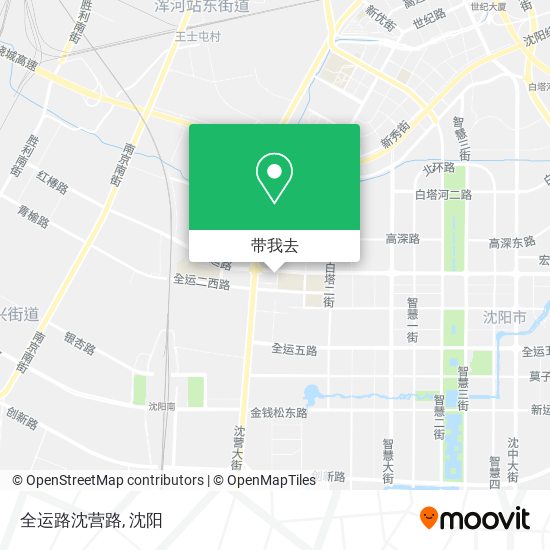 全运路沈营路地图