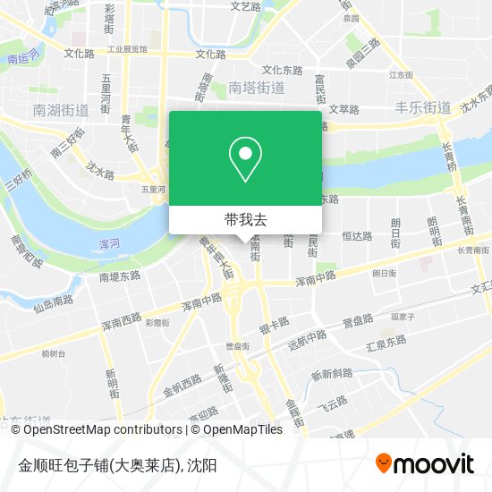 金顺旺包子铺(大奥莱店)地图